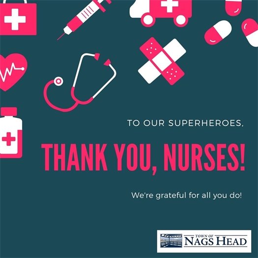 Thank you to our superheroes, our nurses!