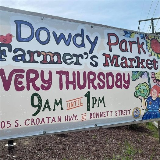 Dowdy Park Farmer's Market 9 am - 1 pm Extended Through September 2020 Every Thursday