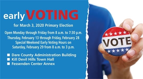 Early Voting for March 3, 2020 Primary Election 