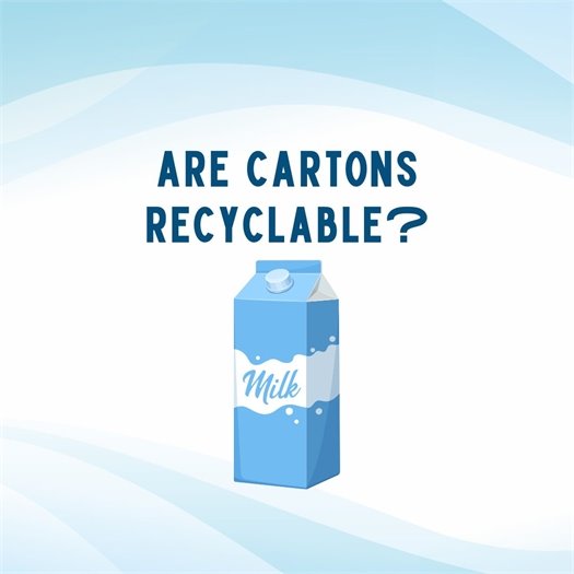 Are cartons recyclable? Yes!