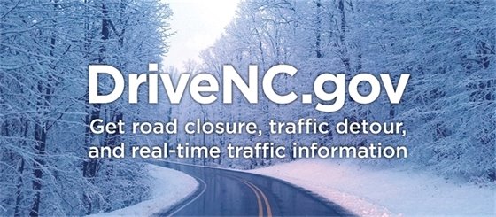 DriveNC.Gov for road closure information 