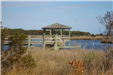 Wooden Walkway and Gazebo by Water