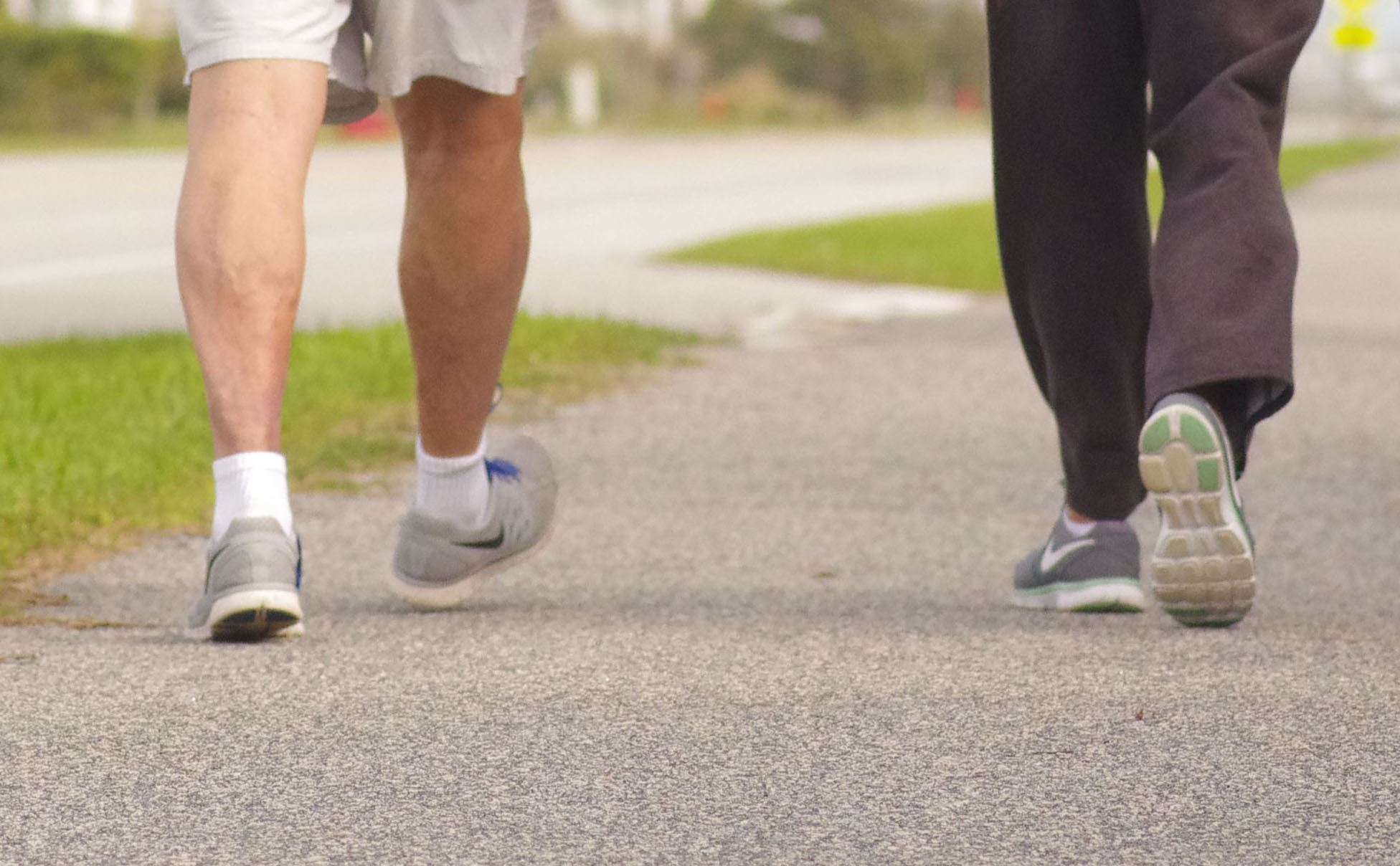 Feet on Nags Head Multi Use Path