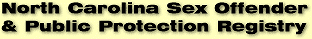 North Carolina Sex Offender Registry 