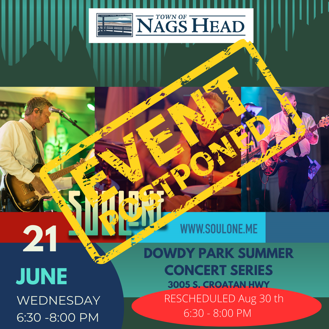 SOULONE Free Dowdy Park Concert Postponed to August 30, 2023
