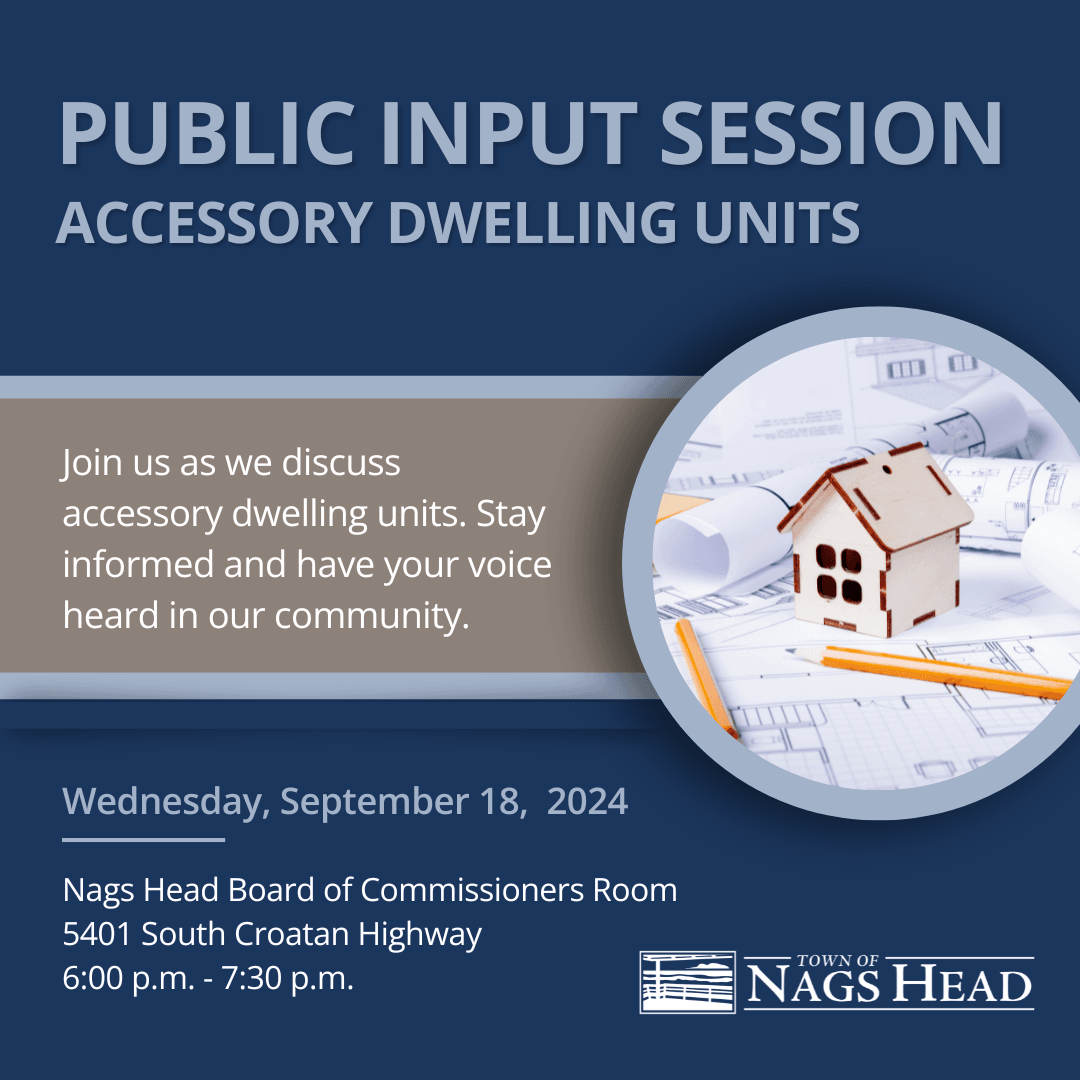 Public Input Session - Accessory Dwelling Units, September 18