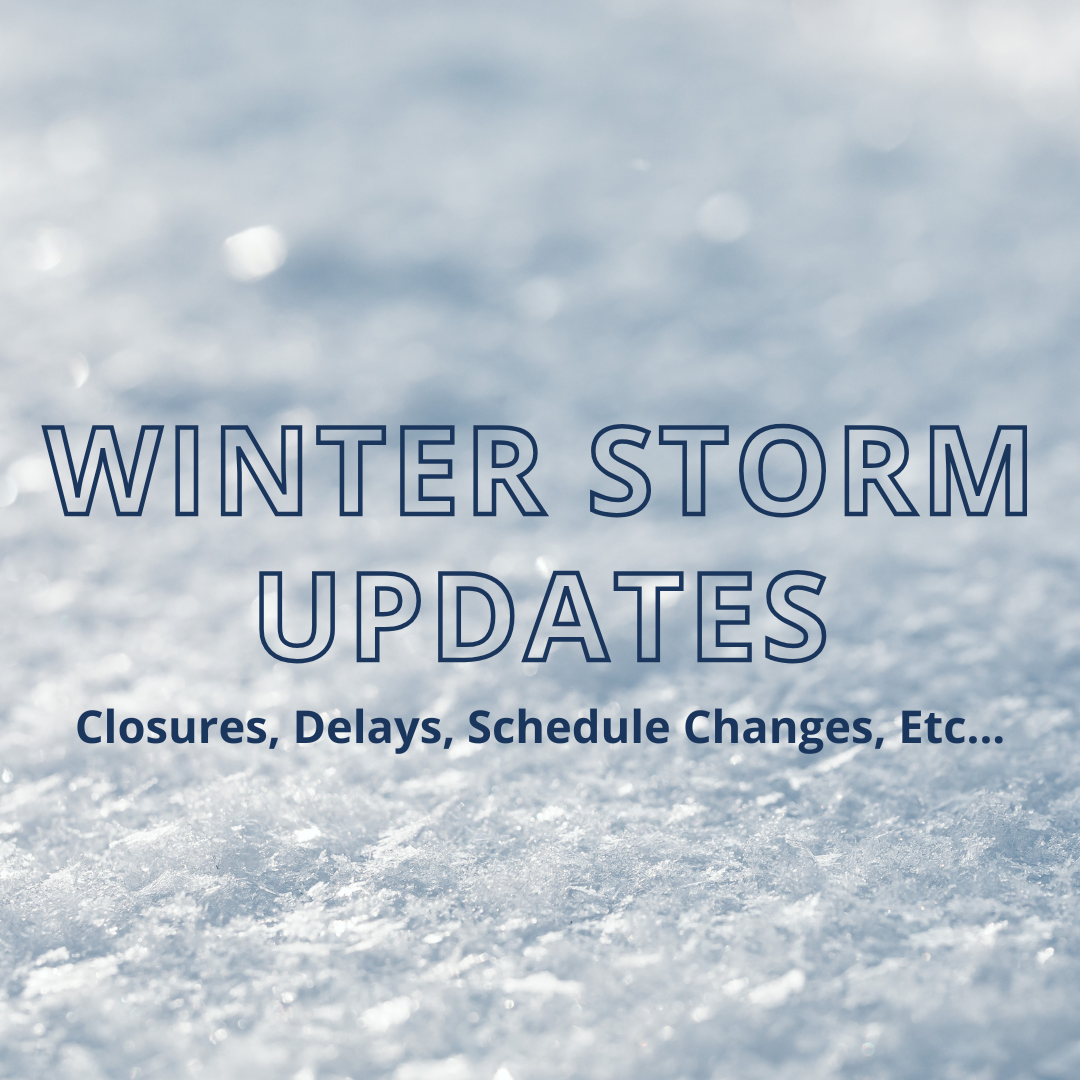 Winter Storm Updates