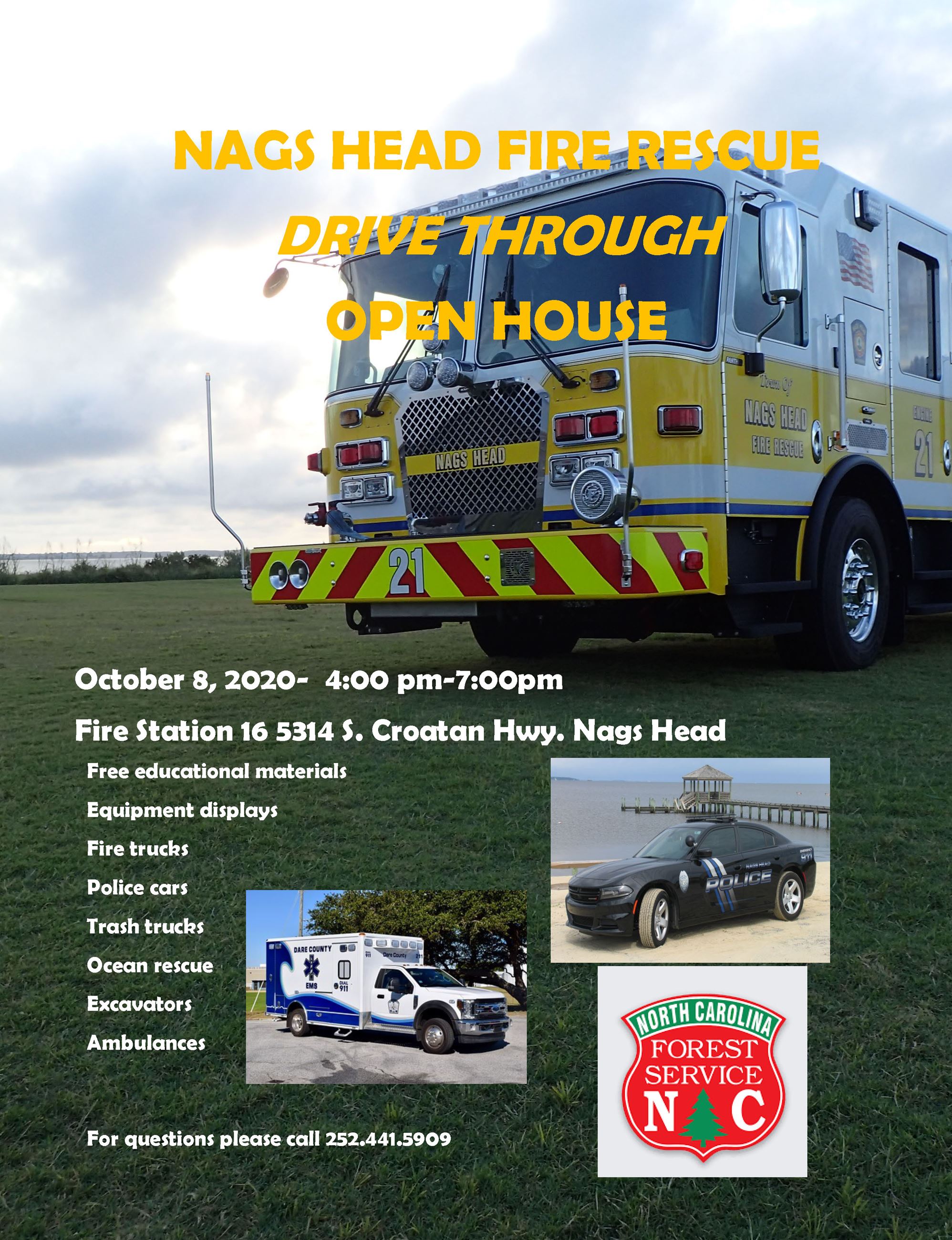 Open House flyer 2020