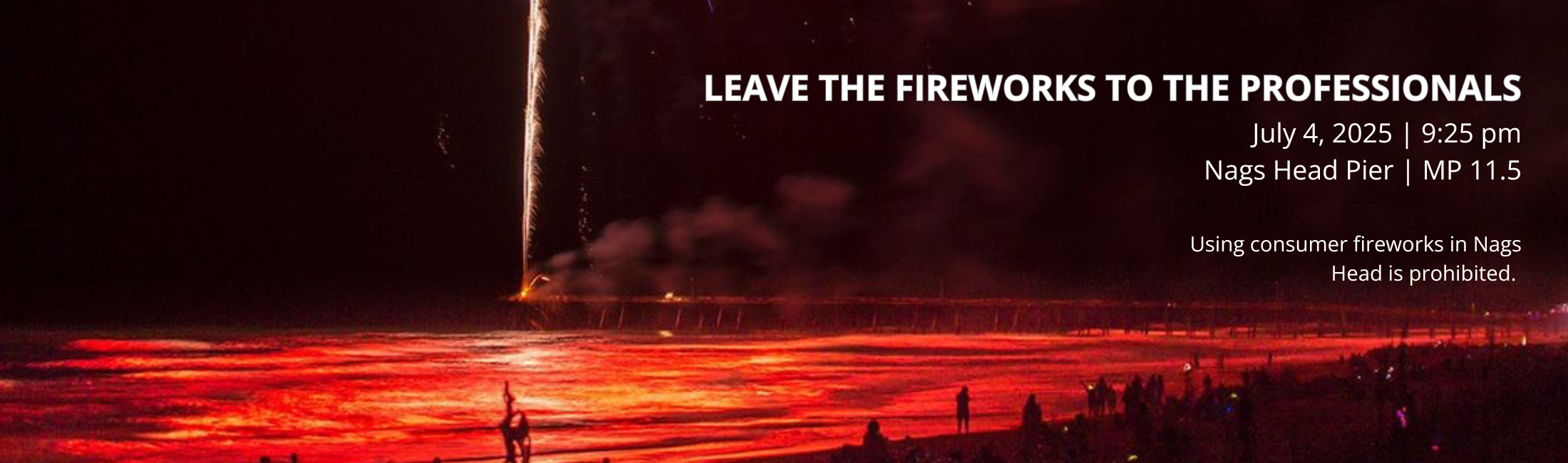 Leave the Fireworks to the Professionals - July 4, 2025 Fireworks Spectacular 