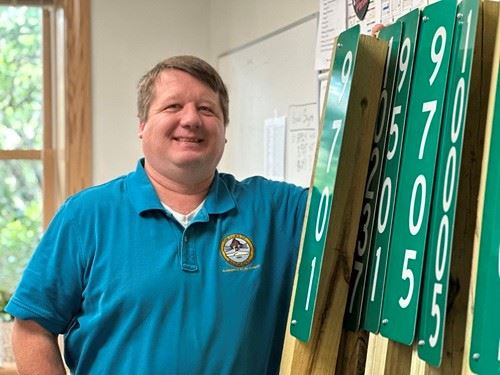 Reflective Address Signs